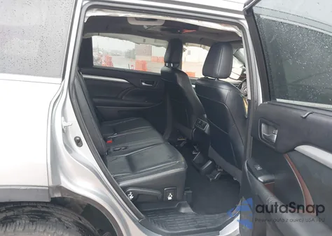 2015 Toyota Highlander Xle V6 from USA, damaged, VIN 5TDKKRFH9FS076259